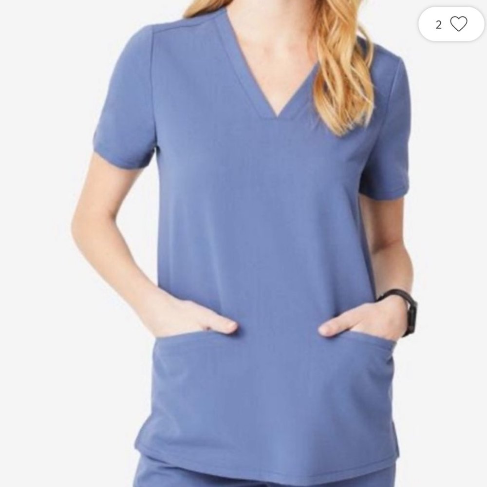 Women's Figs Scrub Top